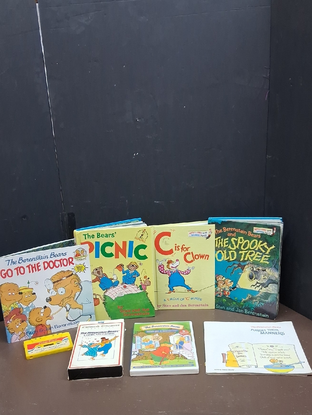 Berenstain Bears Bundle 5 Books,VHS, DVD,Tape.